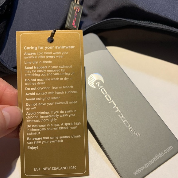 Moontide metallic grey sporty mesh sides swimsuit - Picture 8 of 15